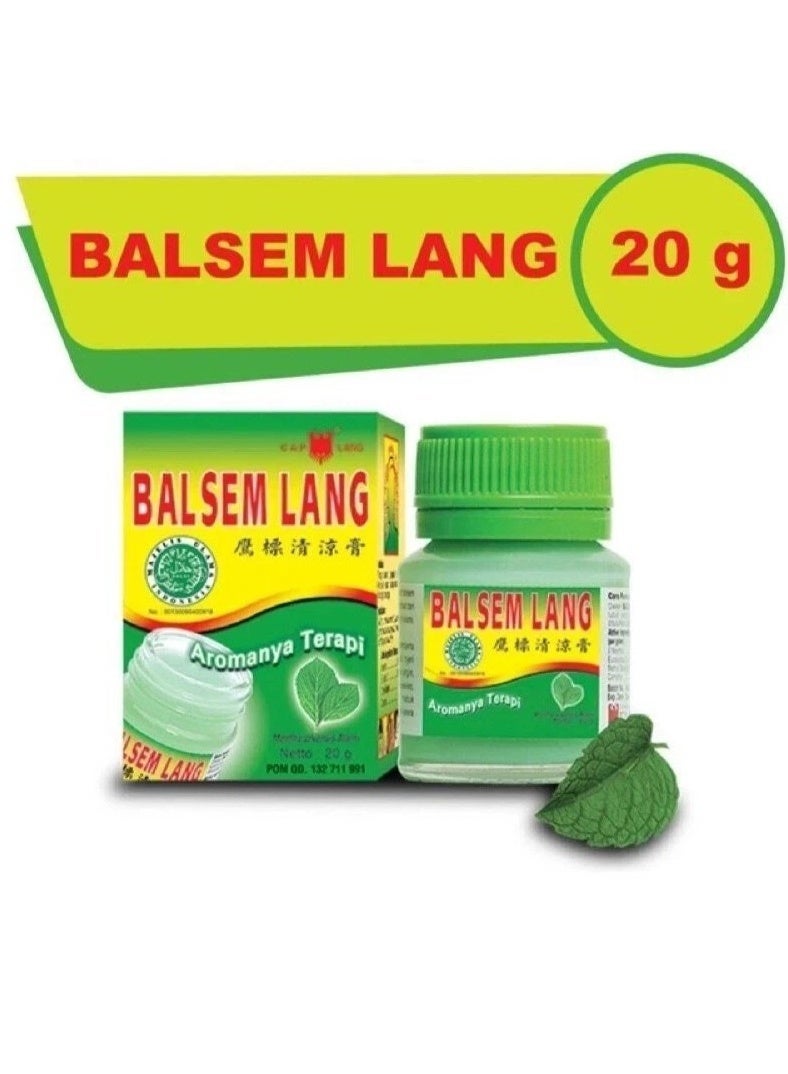 بلسم بالسم لانغ لتخفيف آلام العضلات 20 غرام - لتخفيف آلام العضلات والمفاصل - Image 3